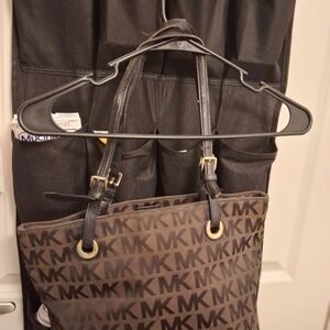 Used Purse or Tote Bag  Michael Kors Brown MK Logo T